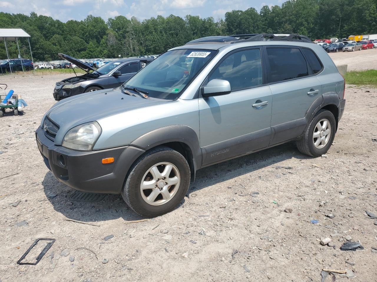 HYUNDAI TUCSON 2005 VIN KM8JN12DX5U178621