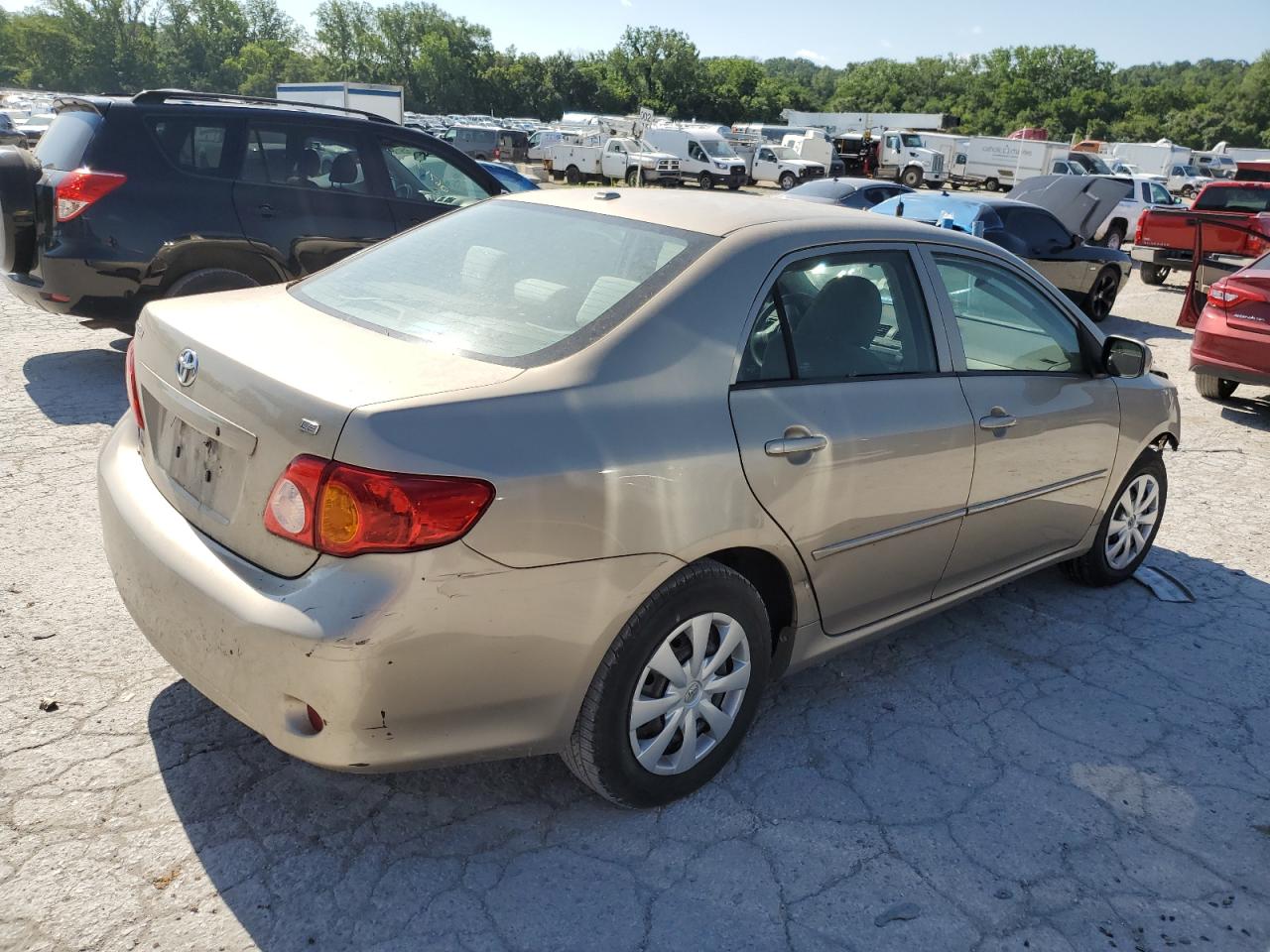 TOYOTA COROLLA 2010 VIN 1NXBU4EE5AZ208826 фото 3