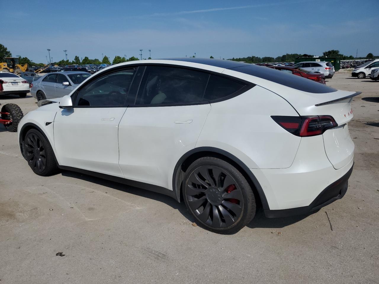 2020 Tesla Model Y VIN: 5YJYGDEF6LF025560 Lot: 62418745