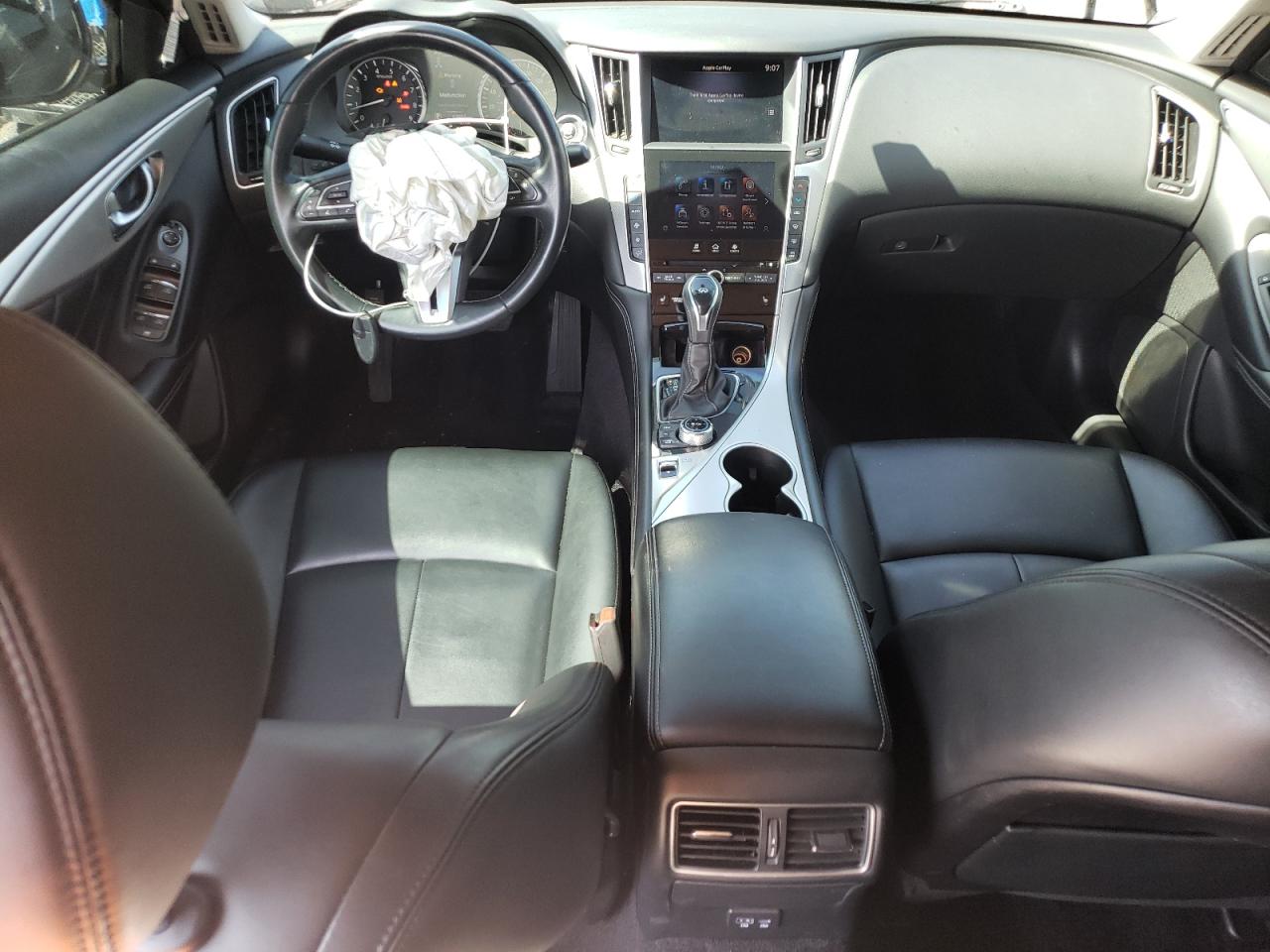 2021 Infiniti Q50 Luxe VIN: JN1EV7BR6MM753691 Lot: 62216915