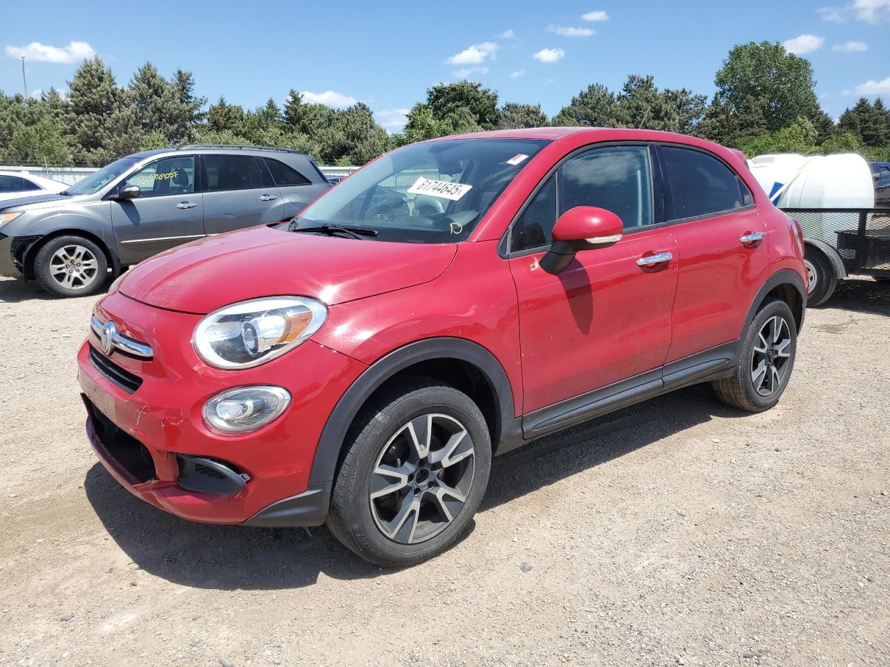 2016 Fiat 500X Easy red null gas ZFBCFYBTXGP349253 photo #1