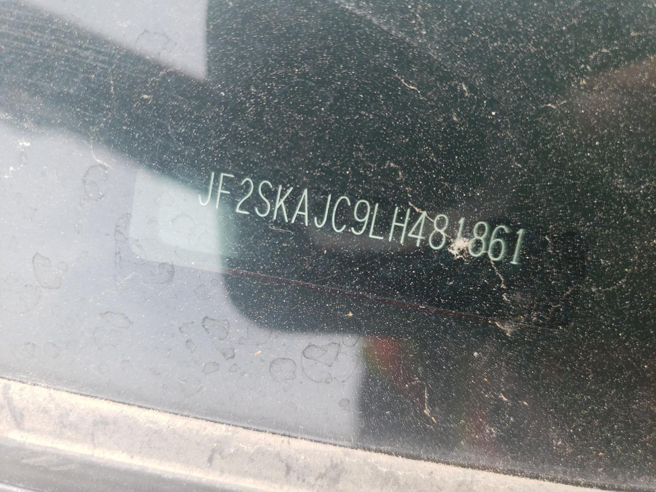 2020 Subaru Forester Premium VIN: JF2SKAJC9LH481861 Lot: 62170075