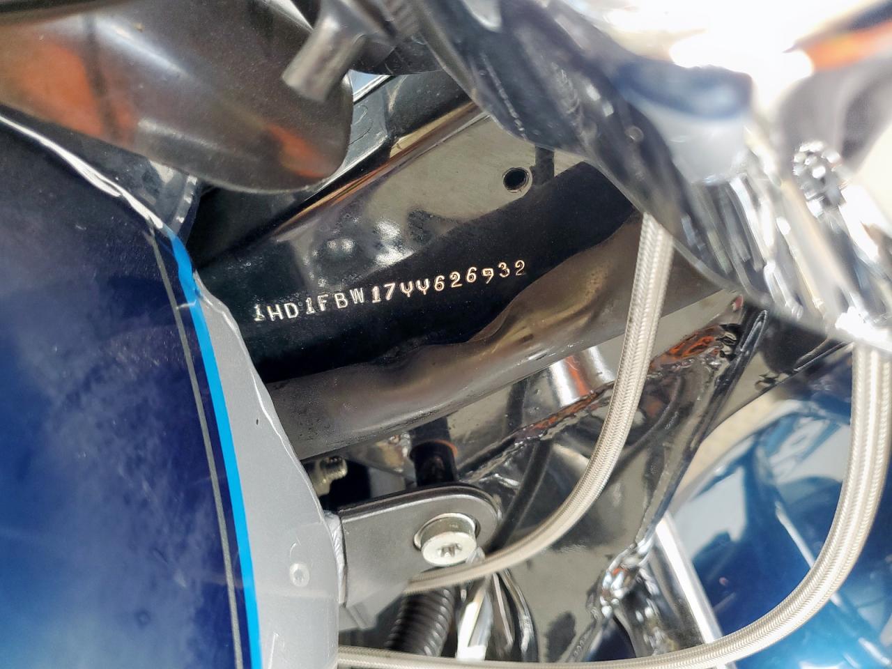 2000 Harley-Davidson Flhri VIN: 1HD1FBW17YY626932 Lot: 62288535