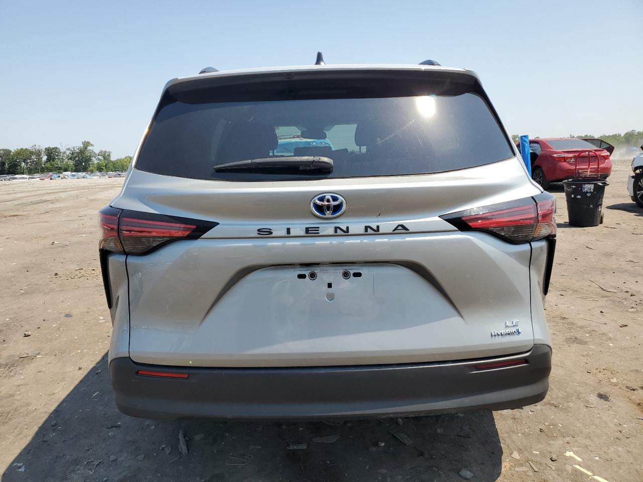 2021 Toyota Sienna Le VIN: 5TDBRKEC1MS052723 Lot: 61897285