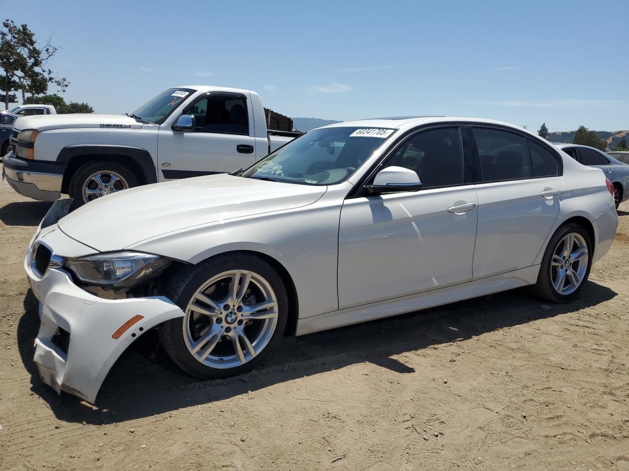 2015 Bmw 328 D იყიდება San Martin-ში, CA - Front End