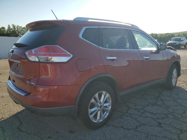 NISSAN ROGUE 2016 Червоний