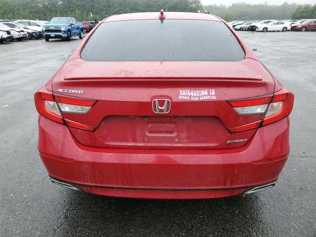 HONDA ACCORD 2018 Red