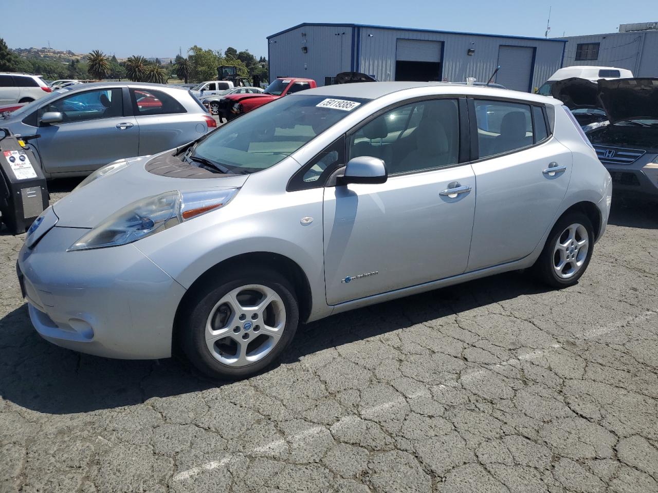 2011 Nissan Leaf Sv იყიდება Vallejo-ში, CA - Minor Dent/Scratches