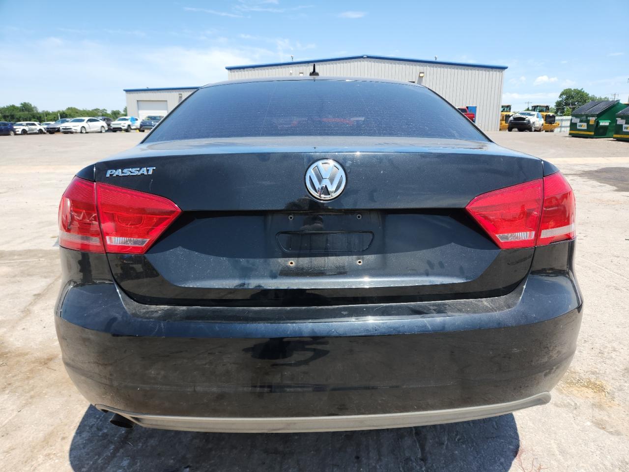 2012 Volkswagen Passat S VIN: 1VWAH7A35CC109620 Lot: 61501675