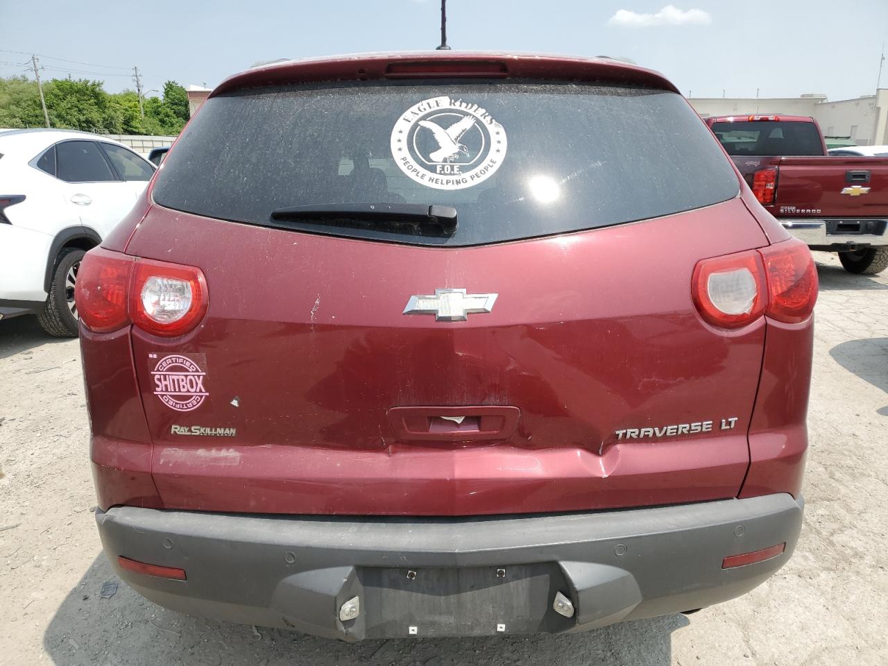 2011 Chevrolet Traverse Lt VIN: 1GNKRGED2BJ315163 Lot: 59153505