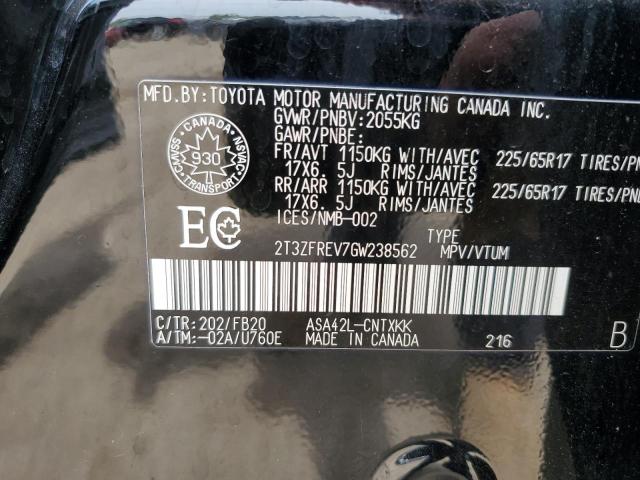 2016 TOYOTA RAV4 LE  
