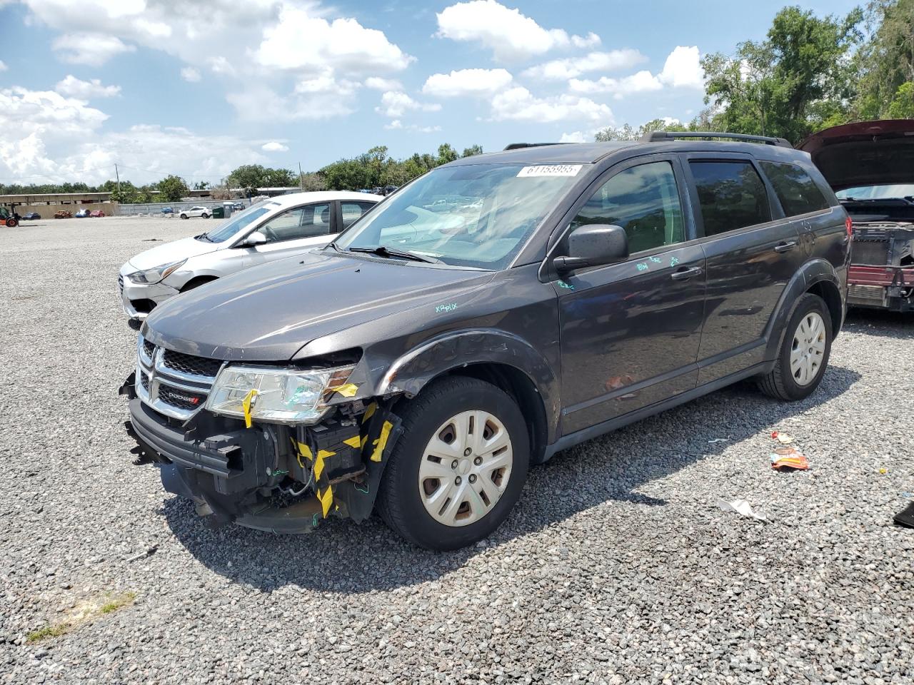 2016 Dodge Journey Se იყიდება Riverview-ში, FL - Side