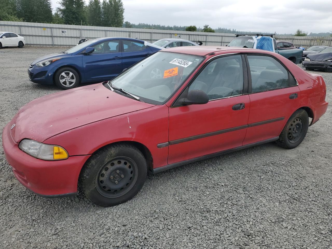 1995 Honda Civic Dx for Sale in Arlington, WA - Rear End