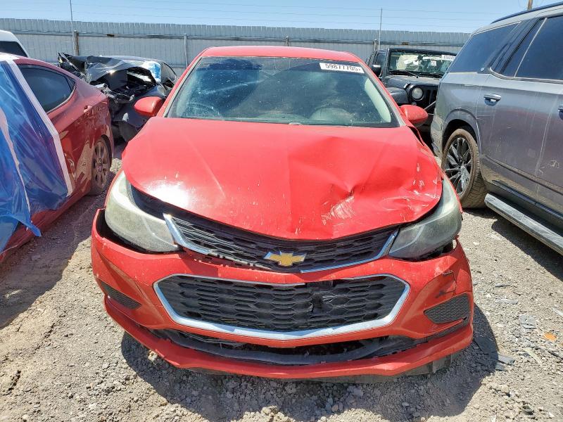  CHEVROLET CRUZE 2017 Red