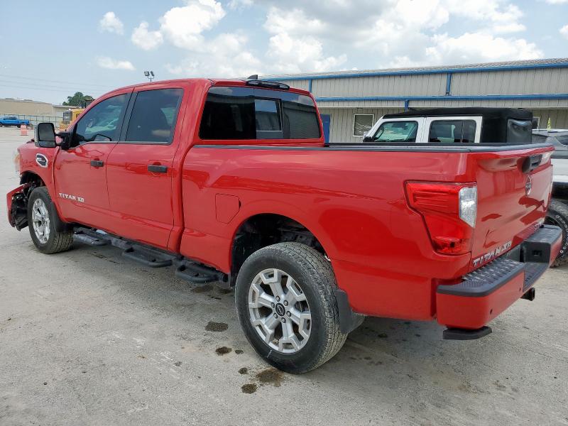  NISSAN TITAN 2023 Czerwony