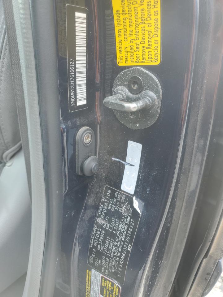 2007 Kia Sedona Ex VIN: KNDMB233176166127 Lot: 59755715