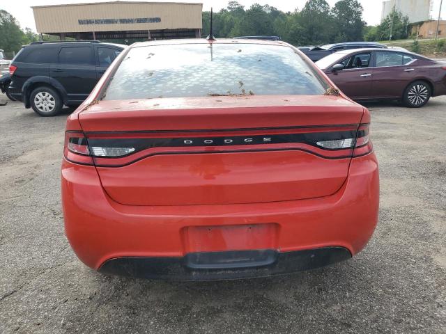 Sedans DODGE DART 2016 Czerwony