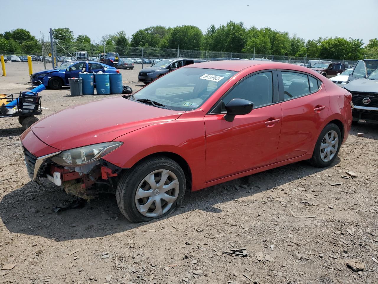 2014 Mazda 3 Sv for Sale in Chalfont, PA - Front End