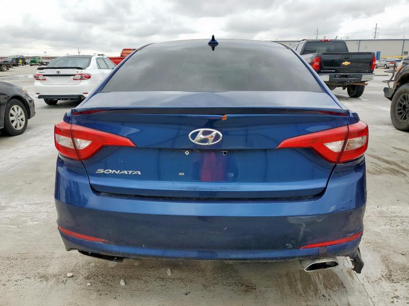 Sedans HYUNDAI SONATA 2017 Blue