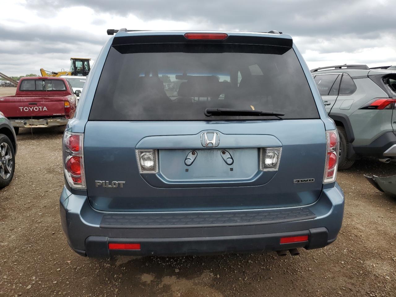 2006 Honda Pilot Ex VIN: 2HKYF18666H542344 Lot: 62555145
