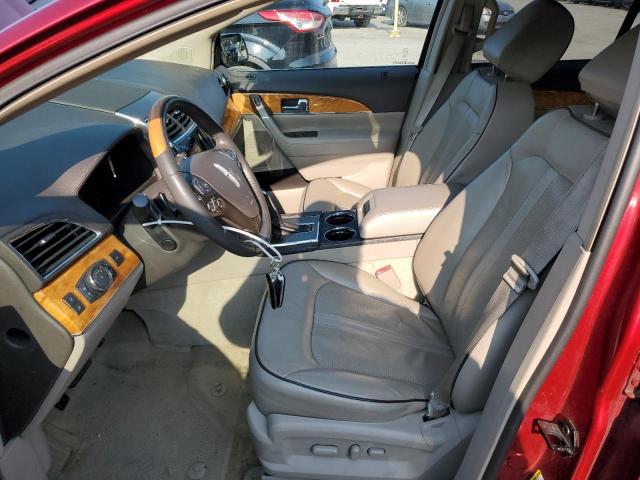  LINCOLN MKX 2013 Czerwony