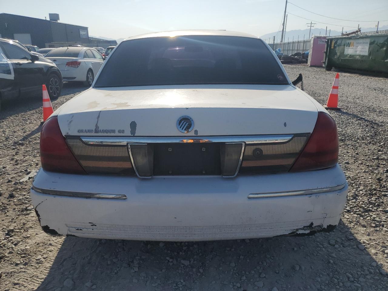 2003 Mercury Grand Marquis Gs VIN: 2MEFM74W83X606740 Lot: 62712345