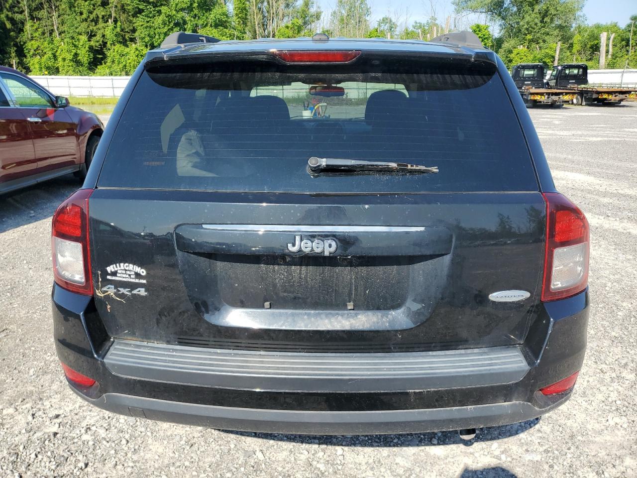 2016 Jeep Compass Latitude VIN: 1C4NJDEBXGD708618 Lot: 62568525