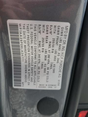 2006 PORSCHE CAYENNE   