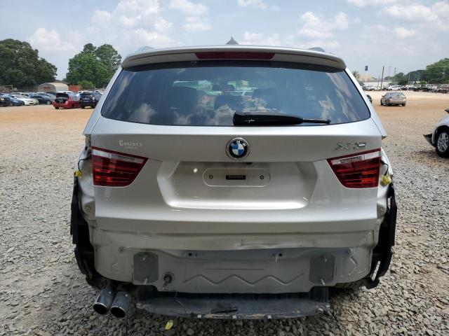  BMW X3 2014 Серебристый