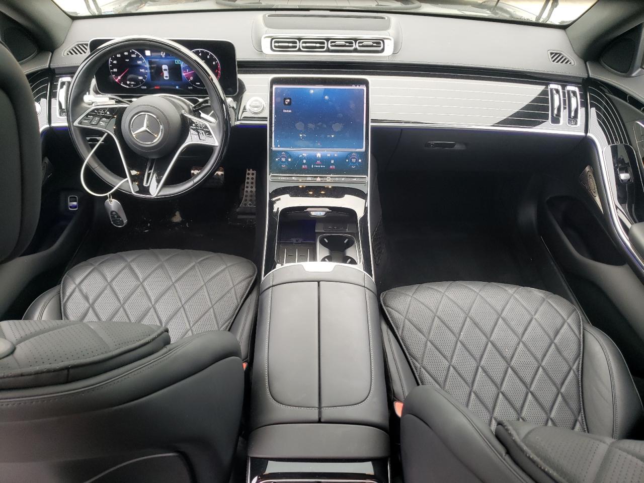 2021 Mercedes-Benz S 580 4Matic VIN: W1K6G7GB2MA033528 Lot: 62787415