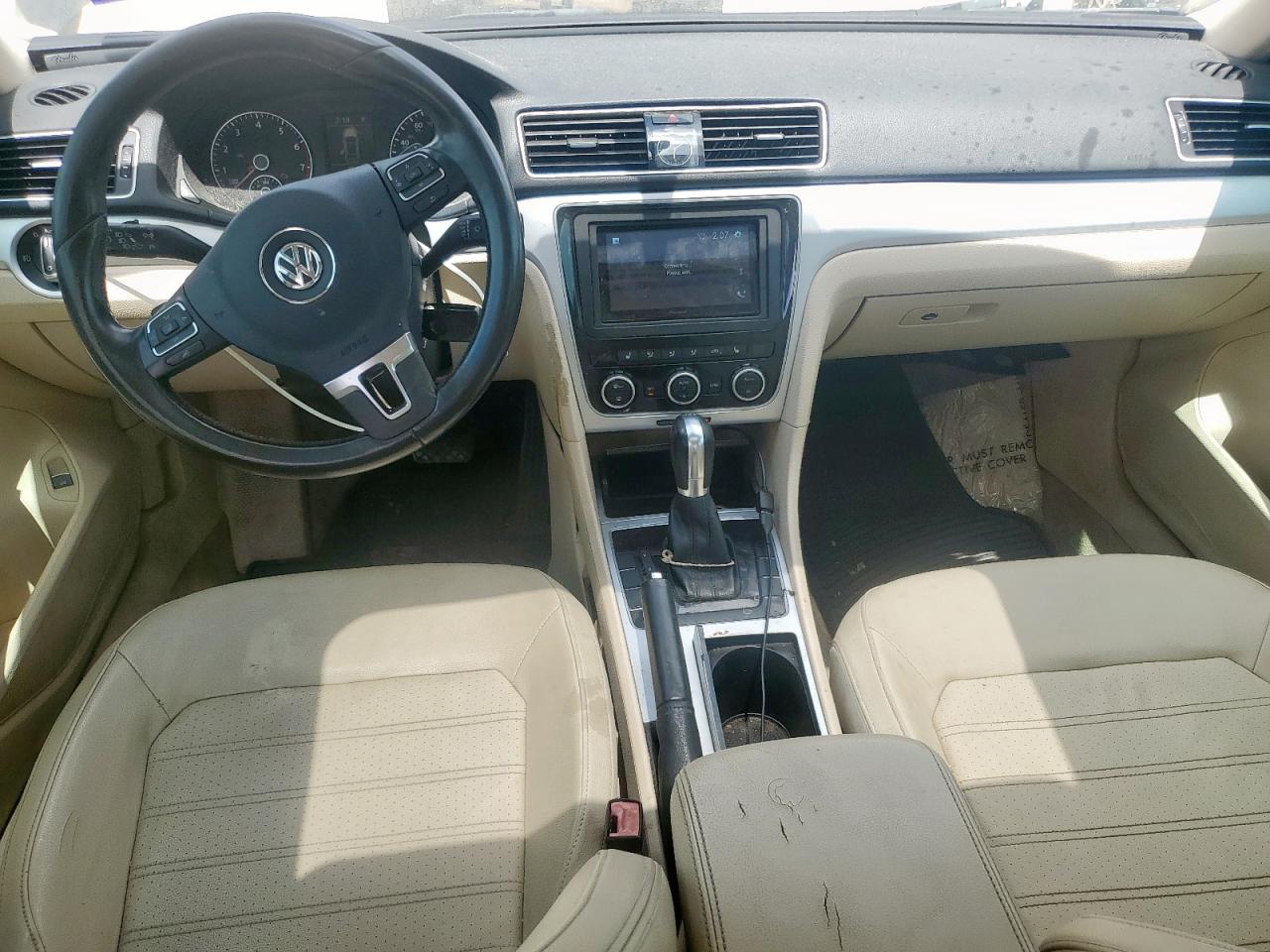 2012 Volkswagen Passat Se VIN: 1VWBM7A36CC101834 Lot: 62397935