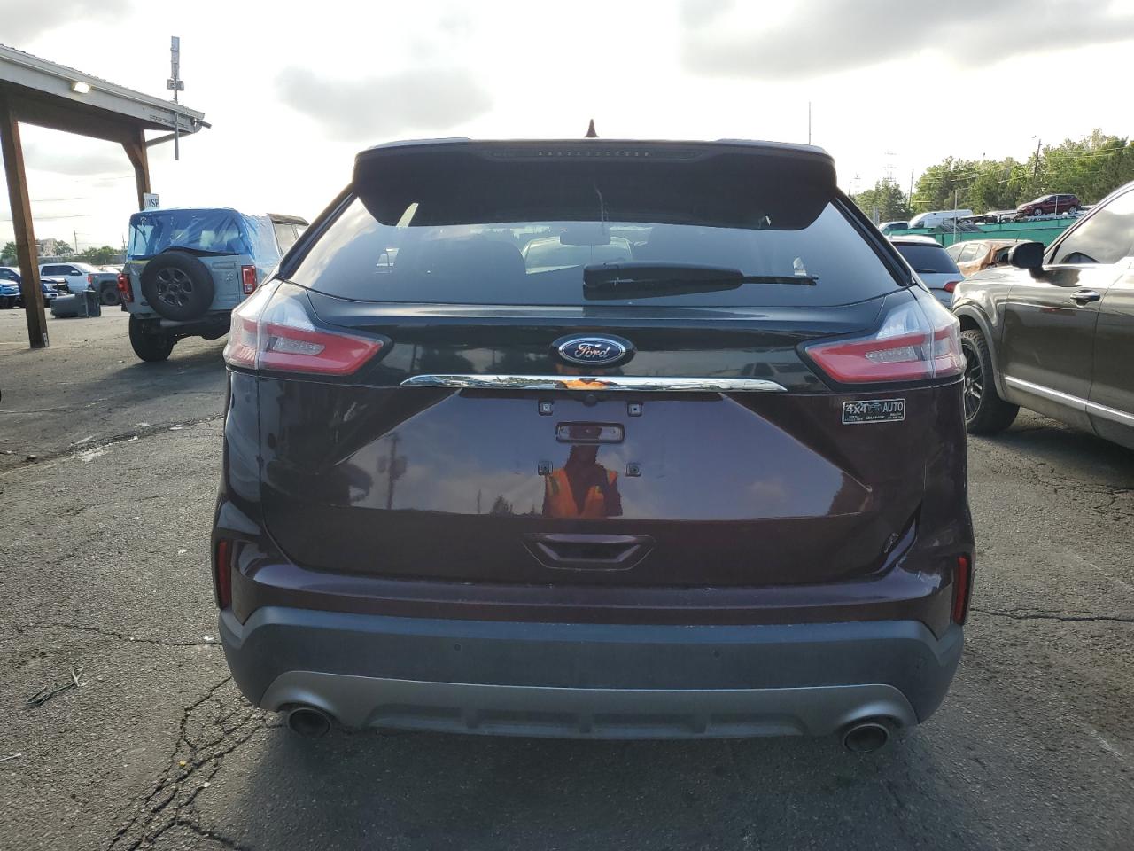 2019 Ford Edge Sel VIN: 2FMPK4J98KBB37052 Lot: 61816085