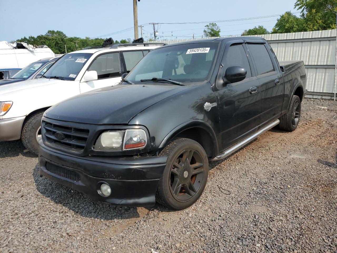 2002 Ford F150 Supercrew Harley Davidson იყიდება Hillsborough-ში, NJ - Front End