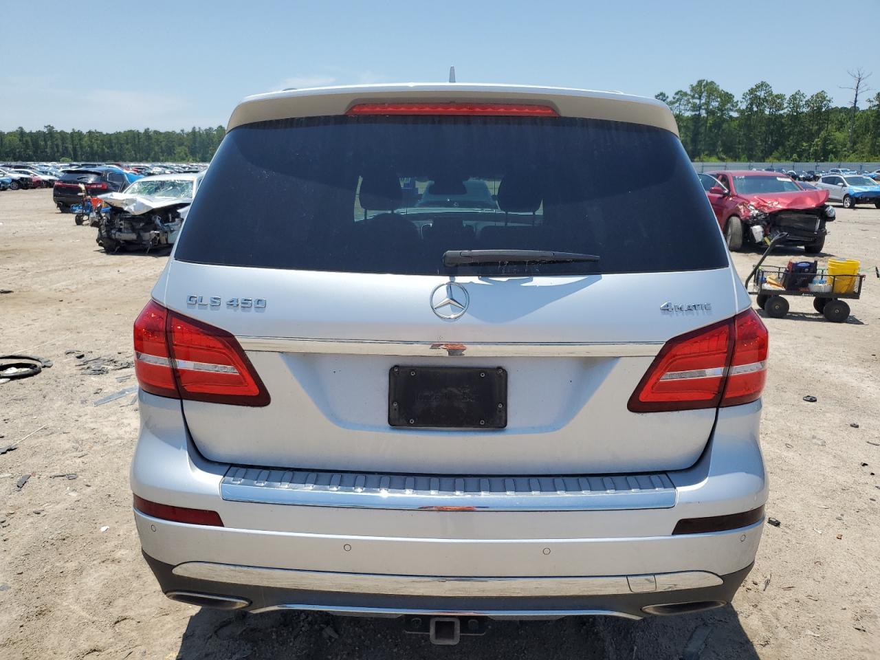 2017 Mercedes-Benz Gls 450 4Matic VIN: 4JGDF6EE8HA873486 Lot: 62553825