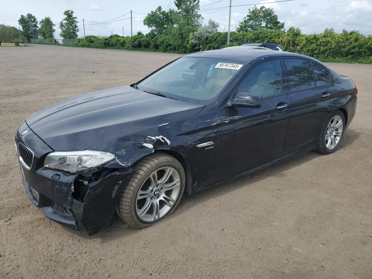 2012 BMW 528 Xi black null gas WBAXH5C5XCDW04516 photo #1