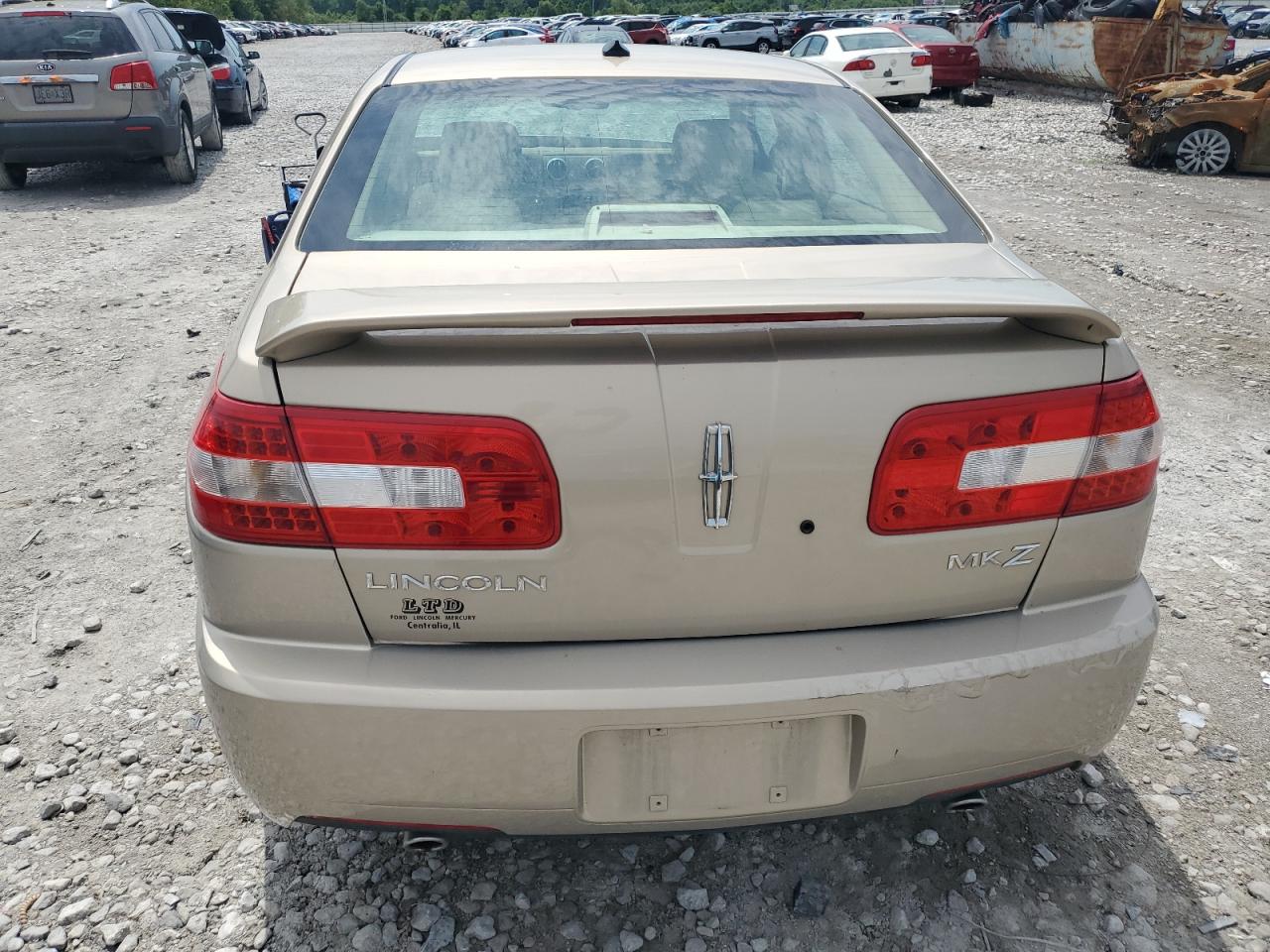 2007 Lincoln Mkz VIN: 3LNHM26T67R608728 Lot: 61432465