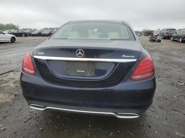  MERCEDES-BENZ C-CLASS 2016 Granatowy