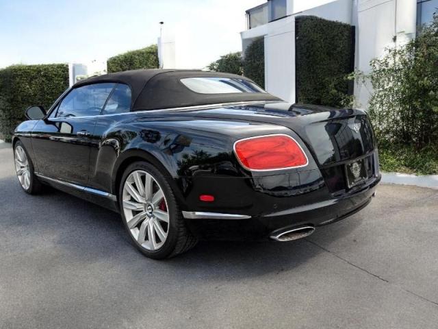Cabriolets BENTLEY CONTINENTA 2014 Czarny