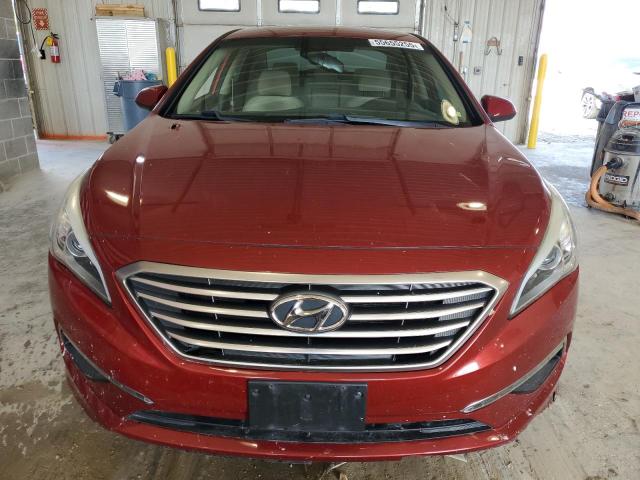  HYUNDAI SONATA 2015 Бордовый