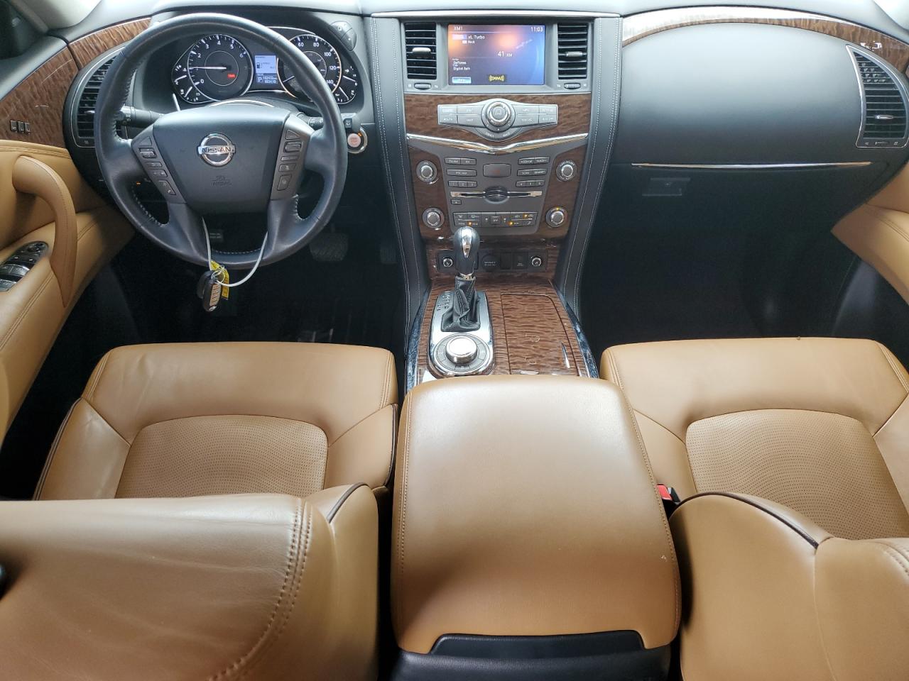 2017 Nissan Armada Platinum VIN: JN8AY2NE0H9706507 Lot: 61141345