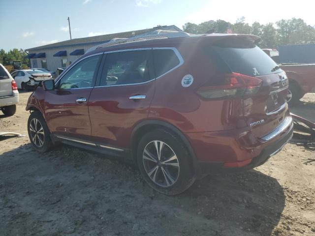  NISSAN ROGUE 2018 Czerwony