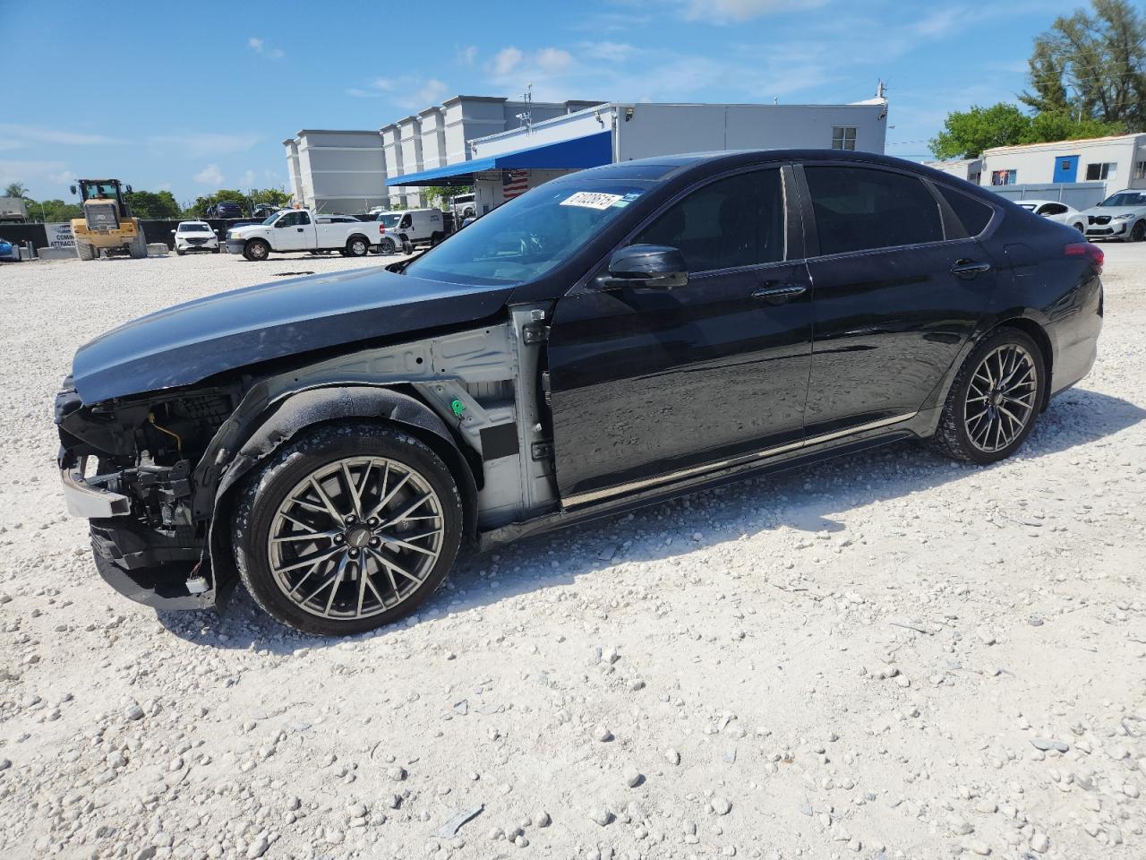 2020 Genesis G80 Base de vânzare în Opa Locka, FL - Front End