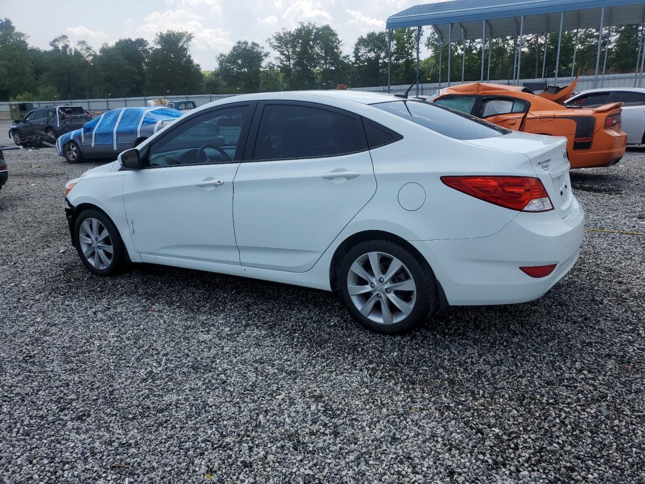 HYUNDAI ACCENT 2014 VIN KMHCU4AE6EU606627 фото 2