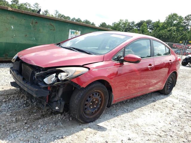  KIA FORTE 2016 Red