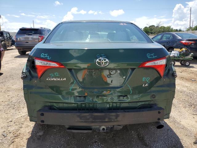  TOYOTA COROLLA 2016 Зеленый