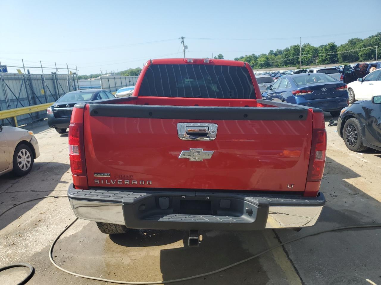 2010 Chevrolet Silverado K1500 Lt VIN: 1GCSKSE36AZ120416 Lot: 61874425