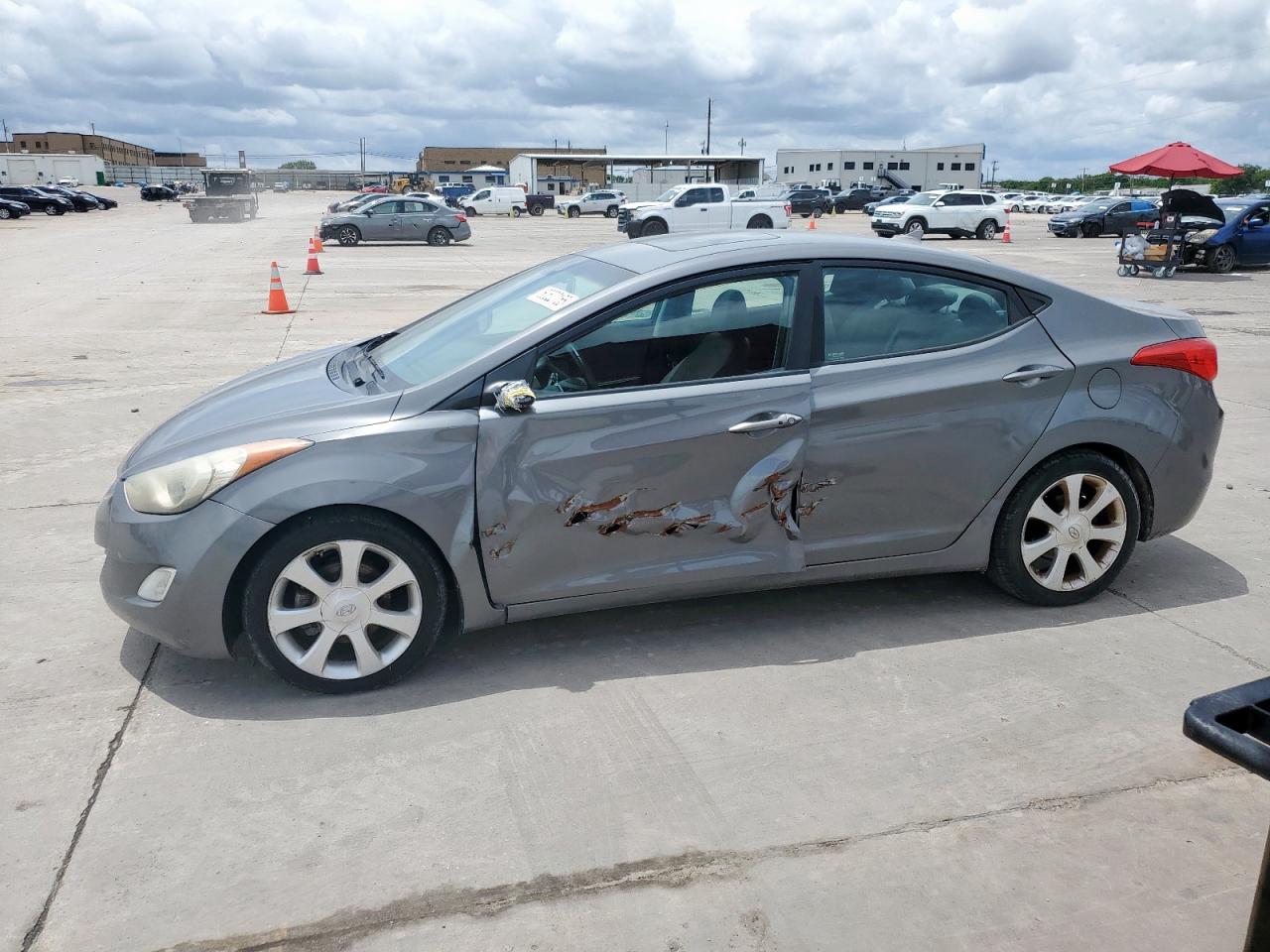 2013 Hyundai Elantra Gls за продажба в Grand Prairie, TX - Side