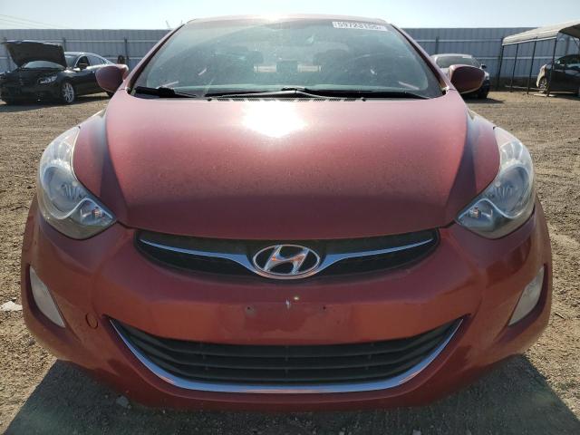  HYUNDAI ELANTRA 2012 Czerwony