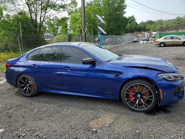 BMW M5 2022 Blue