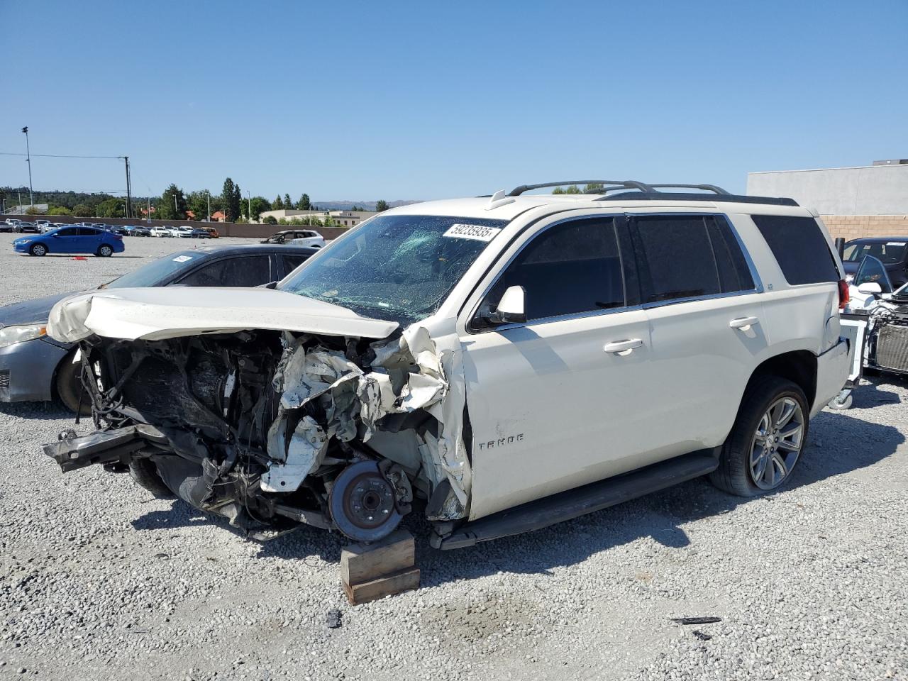 2015 Chevrolet Tahoe C1500 Lt en Venta en Mentone, CA - Front End
